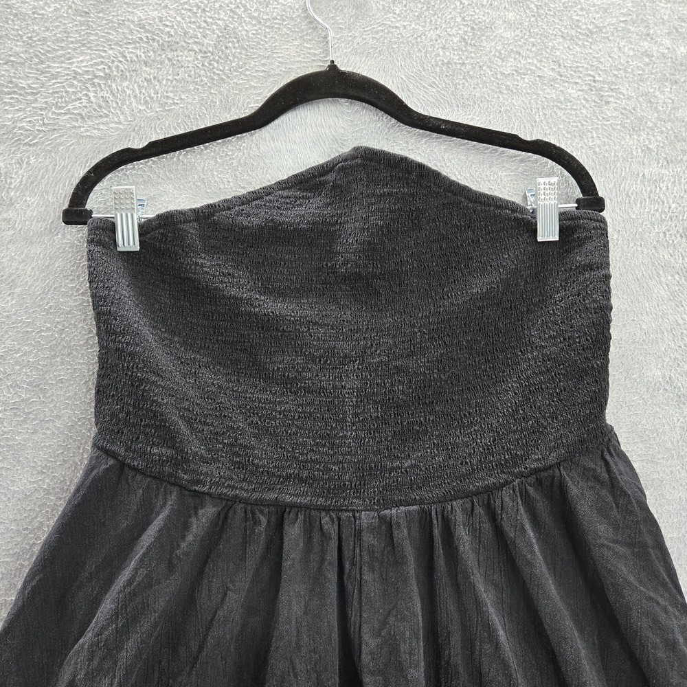 Old Navy Women Dress XL Black Fit & Flare Sleeveless - Picture 4 of 8